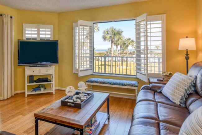 Ocean view vacation rental in St. Augustine